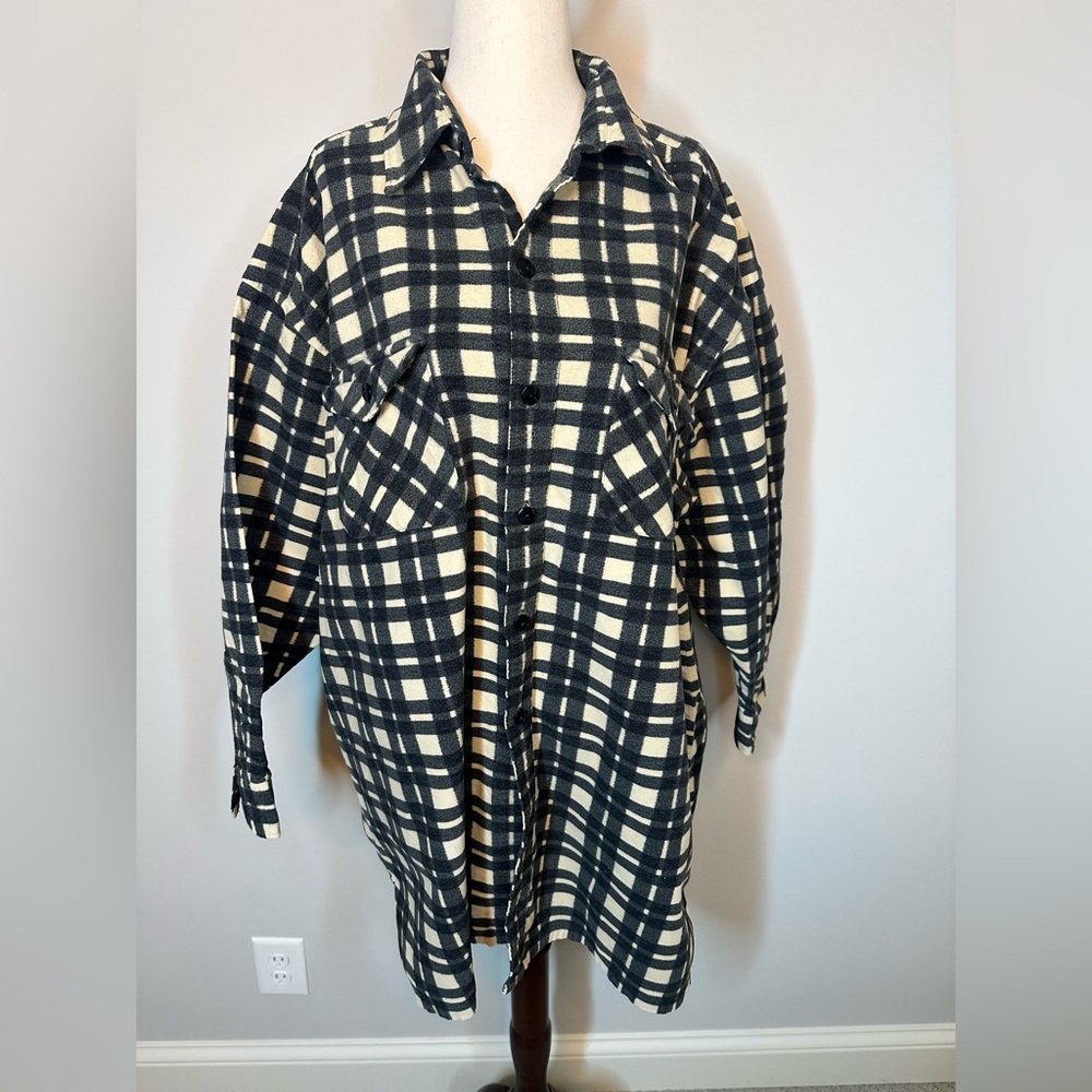 Sz XL Ralph by Ralph Lauren long button front light flannel long sleeve shirt